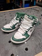 Nike Air Jordan High Groen Wit Maat 43, Wit, Nike, Ophalen of Verzenden, Sneakers of Gympen