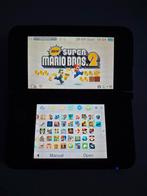 Nintendo 3ds xl + 39 Spellen, Spelcomputers en Games, Spelcomputers | Nintendo 2DS en 3DS, Met games, Blauw, Ophalen of Verzenden