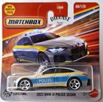 Matchbox 2023 BMW i4 Police Sedan, Ophalen, Nieuw, Auto