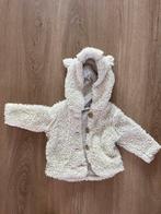 Wit herfst /winter teddy jasje voor een baby. Maat 62, Ophalen of Verzenden, Zo goed als nieuw, Jongetje of Meisje, Jasje