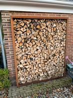 Cortenstaal Houtopslag - Maatwerk & Bezorging, Tuin en Terras, Haardhout, Minder dan 3 m³, Ophalen of Verzenden, Overige houtsoorten