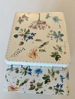 Metalen theedoos Wildflowers Marjolein Bastin, Verzamelen, Blikken, Ophalen of Verzenden, Zo goed als nieuw, Overige