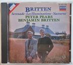 Britten: Serenade, Les Illuminations, Nocturne - CD, Ophalen of Verzenden, Modernisme tot heden, Zo goed als nieuw, Vocaal