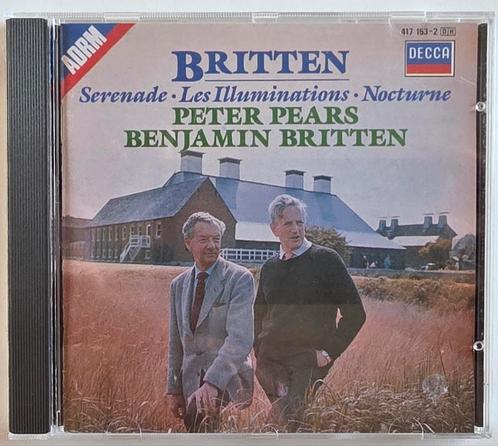 Britten: Serenade, Les Illuminations, Nocturne - CD, Cd's en Dvd's, Cd's | Klassiek, Zo goed als nieuw, Vocaal, Modernisme tot heden