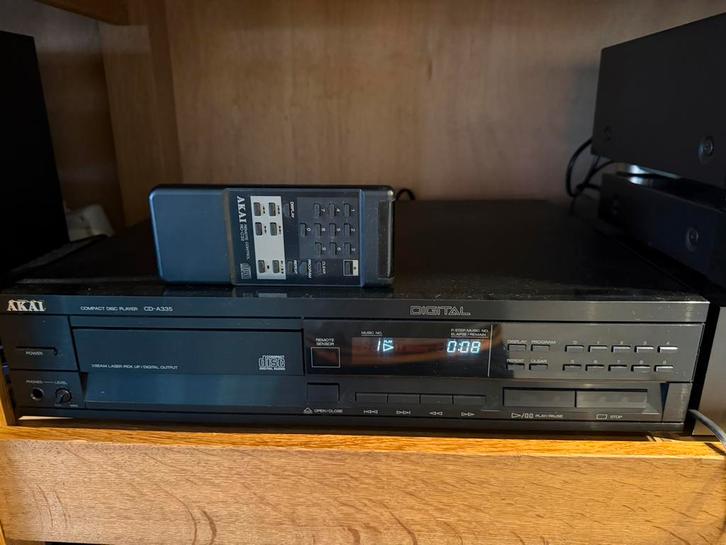 Akai CD-A335 compacte cd-speler, incl. afstandsbediening, Audio, Tv en Foto, Cd-spelers, Zo goed als nieuw, Philips, Ophalen of Verzenden