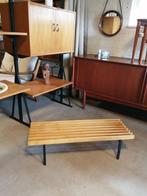 Retro jaren 60 vintage lattenbank, bloementafel, Ophalen