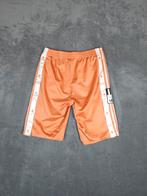 Adidas korte Broek M shorts Oranje Wit Knopen breakaway, Maat 48/50 (M), Oranje, Ophalen of Verzenden, Zo goed als nieuw