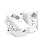 6x TP-link TL-PA7017P  AV1000 Gigabit Passthrough Powerline, Ophalen of Verzenden, Zo goed als nieuw