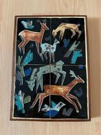 Henk potters schilderij herten, Ophalen of Verzenden