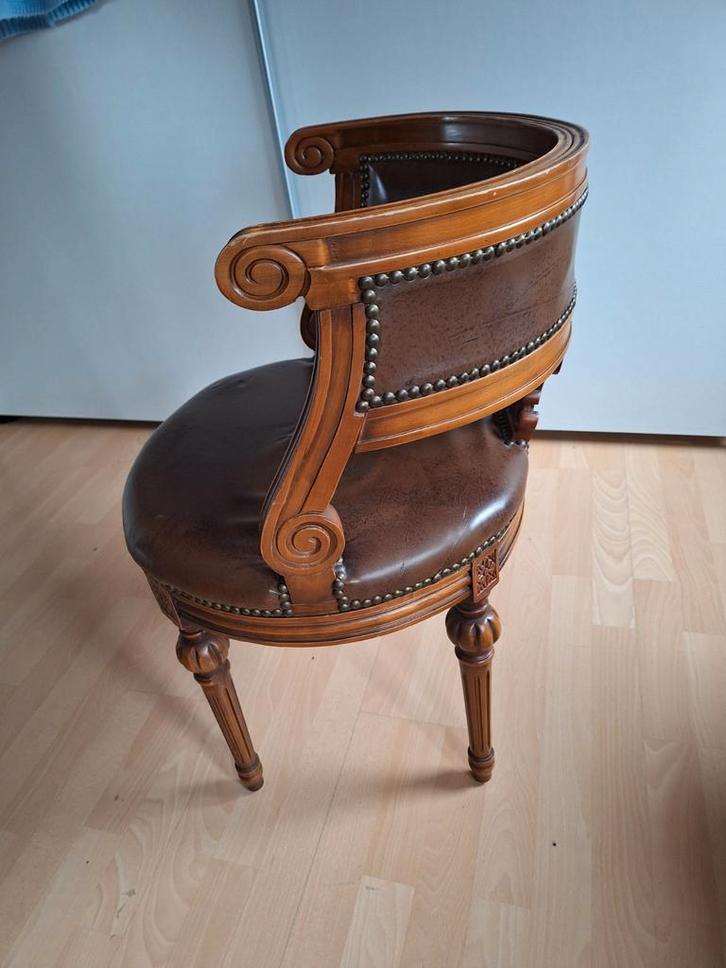 Antieke/Vintage kantoor Stoel, Antiek en Kunst, Antiek | Meubels | Stoelen en Banken, Ophalen of Verzenden