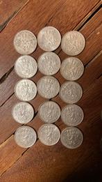 Zilveren rijksdaalders guldens, Ophalen of Verzenden, Koningin Juliana, 2½ gulden, Zilver