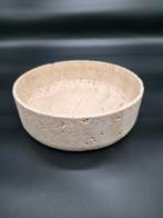 Antieke marmeren schaal, 19e eeuw, Gebruikt, Schaal, Rond, Ophalen of Verzenden