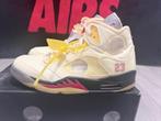 Nike Jordan 5 Retro Off-White Sail DH8565-100 mt 47.5, Kleding | Heren, Schoenen, Ophalen, Overige kleuren, Nike, Nieuw