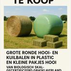 Ronde balen - kleine balen, Ophalen, Vee