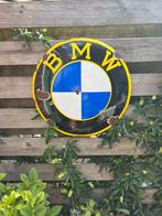 Oud emaille reclamebord Bmw oldtimer garage werkplaats, Ophalen of Verzenden