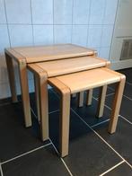 Bijzettafel Salling Stolefabrik Durup Denmark nesting table, Antiek en Kunst, Antiek | Meubels | Tafels, Ophalen
