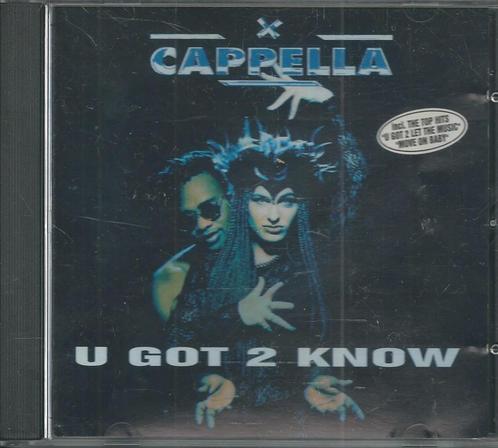 Cappella - U got 2 know, Cd's en Dvd's, Cd's | Pop, Zo goed als nieuw, Ophalen of Verzenden