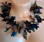 Kleurrijke Fietsband Sieraden Ketting, Sieraden, Tassen en Uiterlijk, Kettingen, Ophalen of Verzenden, Nieuw, Overige kleuren