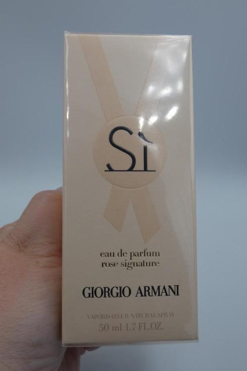 Giorgio Armani Si Rose Signature EDP, 50 ml, nieuw, nog in h, Sieraden, Tassen en Uiterlijk, Uiterlijk | Parfum, Nieuw, Verzenden