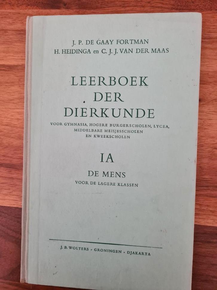 Leerboek der dierkunde 1a.              De mens., Boeken, Studieboeken en Cursussen, Gelezen, HBO, Alpha, Ophalen of Verzenden