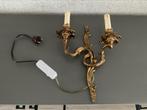 Mooie zware Vintage muurlamp( Barok) 2 armen, Huis en Inrichting, Ophalen of Verzenden, Zo goed als nieuw