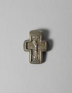Zilveren dubbelzijdig kruis, Verzenden, Zo goed als nieuw, Kruis of Symbool, Zilver
