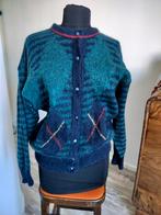 Vintage mohair vest, Ophalen of Verzenden, Zo goed als nieuw, Maat 38/40 (M), Blauw
