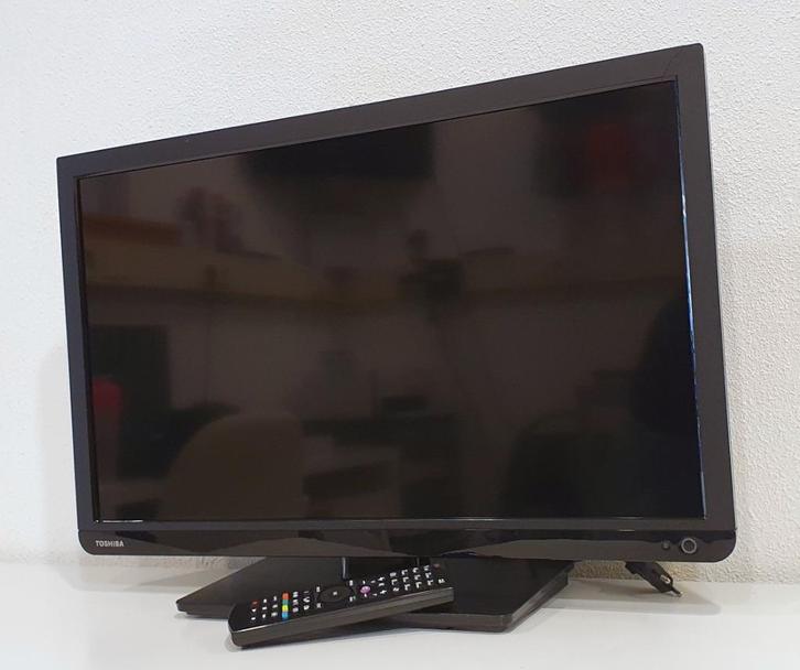 Toshiba LED Televisie - 24", HD Ready, HDMI, USB, Audio, Tv en Foto, Televisies, Gebruikt, LED, 60 tot 80 cm, HD Ready (720p)