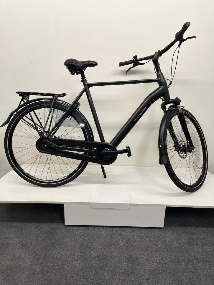 Batavus Finez Herenfiets - Smokingzwart mat - H61 - 2021, Fietsen en Brommers, Fietsen | Heren | Herenfietsen, Zo goed als nieuw
