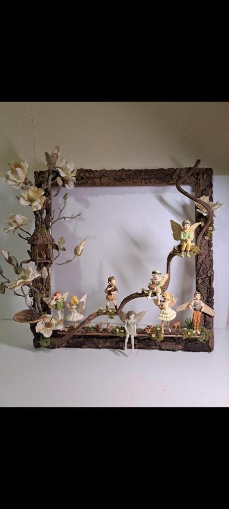 Schilderijlijst flowerfairy's, Huis en Inrichting, Woonaccessoires | Overige, Nieuw, Ophalen