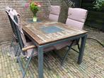 Hartman Da Vinci tafel incl stoelen en kussens, Ophalen, Zo goed als nieuw