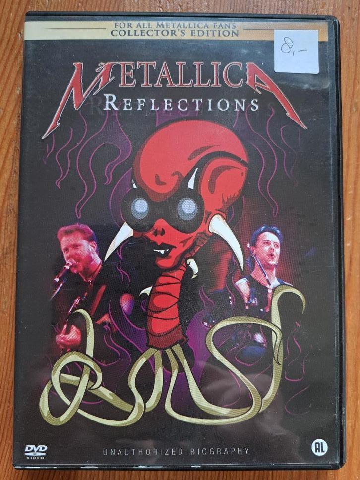 Metallica, dvd: Refections (collector’s edition)., Cd's en Dvd's, Cd's | Hardrock en Metal, Zo goed als nieuw, Ophalen of Verzenden