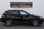 Jeep Compass 1.5T e-Hybrid Summit 360 Camera Carplay Pano !, Gebruikt, Zwart, 4 cilinders, Leder en Stof