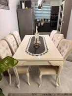 Istikbal Eettafel met klassieke bank en salontafel, 200 cm of meer, Zo goed als nieuw, Rechthoekig, 50 tot 100 cm