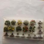 Zierstruikjes H0 op voet - 2x10 stuks, Overige merken, Gelijkstroom of Wisselstroom, Brug, Tunnel of Gebouw, Nieuw