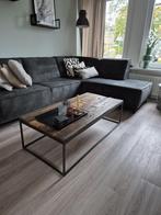 Industriële Salontafel (Eik), Huis en Inrichting, Ophalen, Gebruikt, 100 tot 150 cm, 50 tot 100 cm