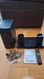 2x Samsung 2.1-Kanaals Blu-Ray 3D Home Entertainment System, 2.1-systeem, Blu-ray-speler, 70 watt of meer, Zo goed als nieuw