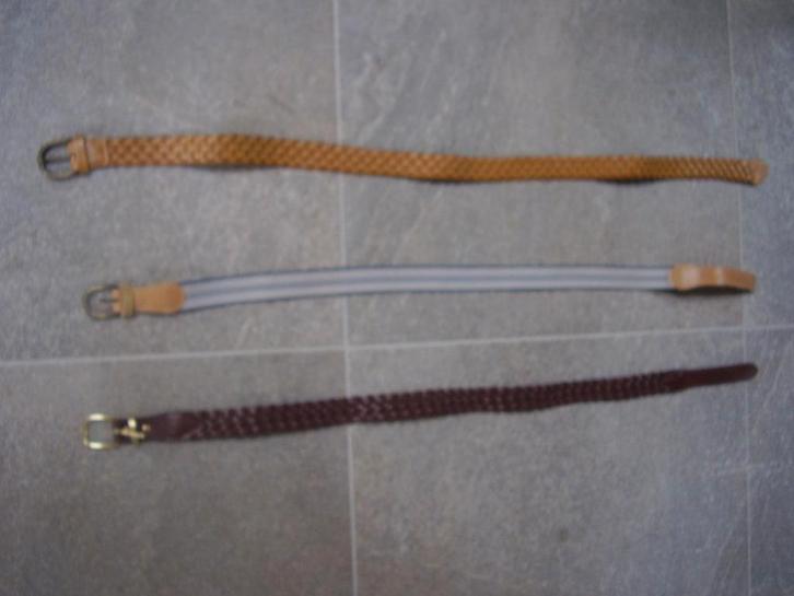 3 riemen, Kleding | Heren, Broeken en Pantalons, Nieuw, Maat 56/58 (XL), Bruin, Verzenden