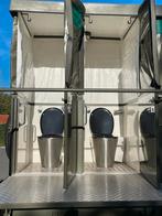 Toiletwagen ex leger, Doe-het-zelf en Verbouw, Sanitair, Ophalen of Verzenden, Zo goed als nieuw, Rvs, Toilet