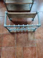 Industriële Kapstok met Hout, 100 tot 150 cm, Ophalen of Verzenden, Zo goed als nieuw, Metaal