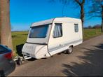 Lichtgewicht Adria Optima 400 TD met stapelbed, Mover, Dwars-stapelbed, Rondzit, 750 - 1000 kg