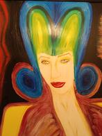 Portret J.v.d.V - Olieverf op houten paneel - 1997, Ophalen