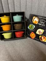 Minipannetjes Set + Receptenboekjes - Kleurrijk!, Ophalen of Verzenden, Nieuw