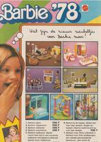 Retro reclame 1978 Mattel Barbie pop meubeltjes huis, Verzenden, Overige typen