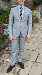Suitsupply Lazio Grijs Wollen Pak, Kleding | Heren, Kostuums en Colberts, Maat 48/50 (M), Ophalen of Verzenden, Zo goed als nieuw