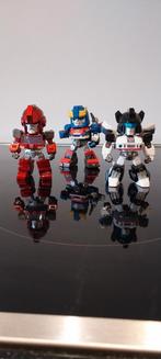 Transformers - 3 posable figures Ironhide Jazz Smokescreen, G1, Ophalen of Verzenden, Zo goed als nieuw, Autobots
