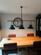 Stoere Industriële Hanglamp - 3 Kappen (35cm), Huis en Inrichting, Lampen | Hanglampen, Gebruikt, Ophalen of Verzenden, Industrieel