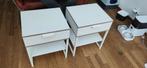 Nachtkastjes, 2 stuks, Huis en Inrichting, Ophalen, Zo goed als nieuw, 45 tot 65 cm, Minder dan 55 cm