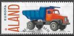 ALAND Europazegel Speelgoed v/d firma Plasto - Kipper - 2010, Verzenden, Finland, Gestempeld