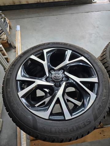 Winterbanden met originele Toyota(CHR) velgen 225/50/18 beschikbaar voor biedingen